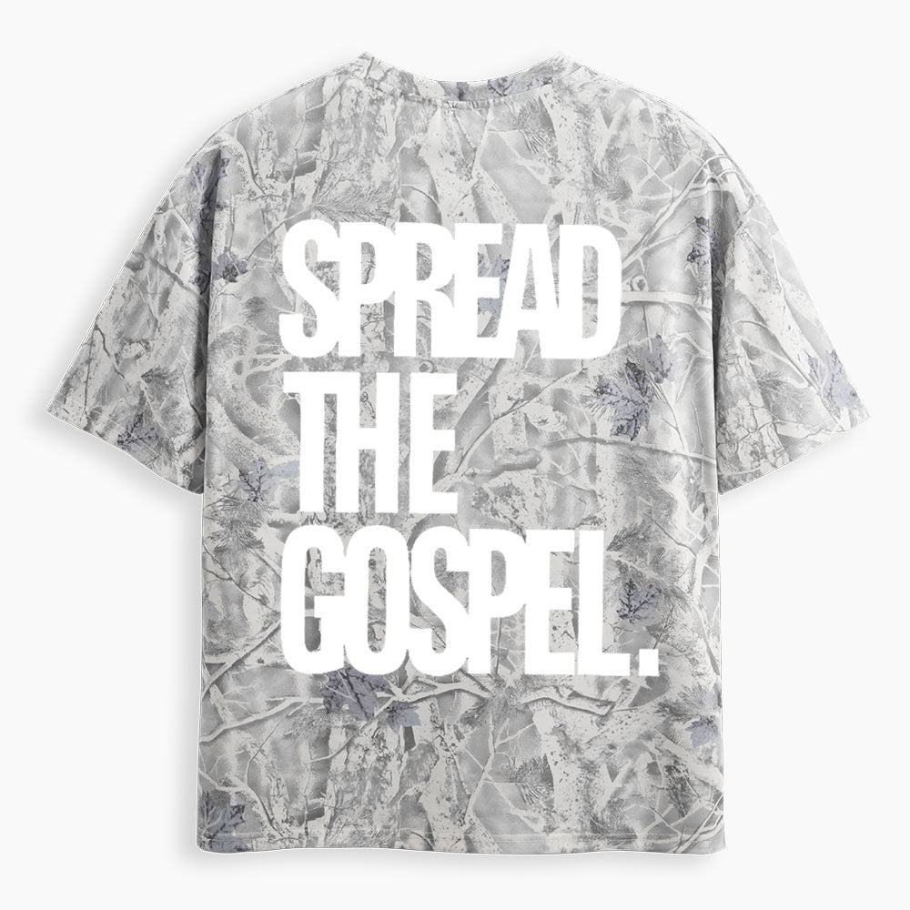 Spread The Gospel Christian Camo T-Shirt