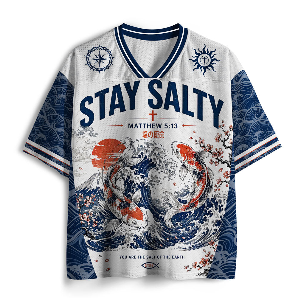 Stay Salty Christian Mesh Jersey