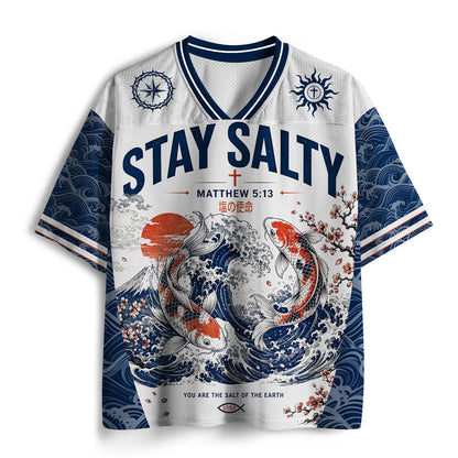 Stay Salty Christian Mesh Jersey