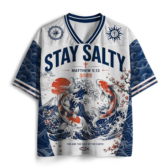 Stay Salty Christian Mesh Jersey