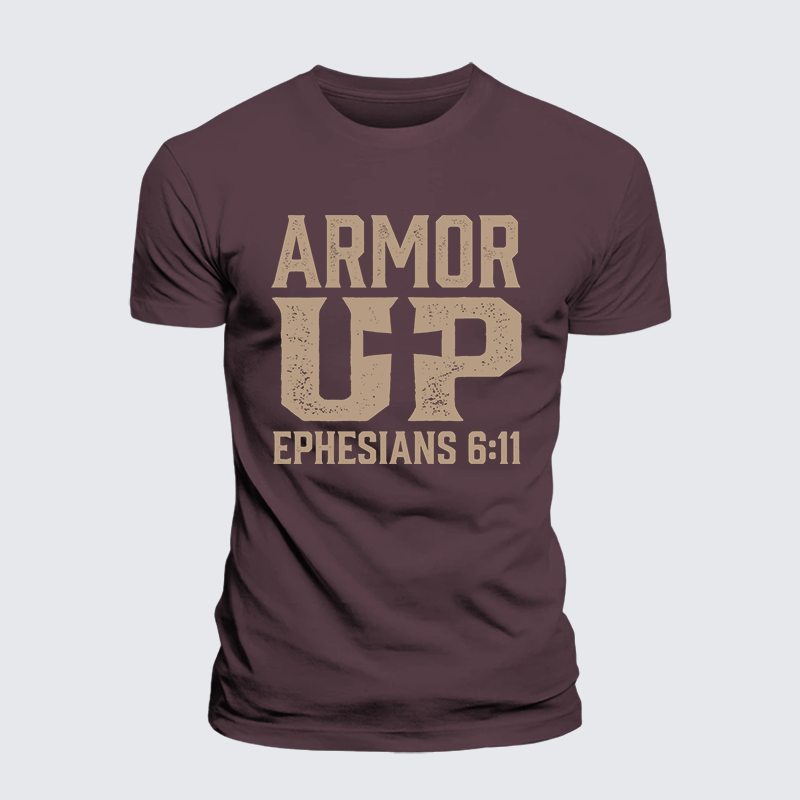 Luxe Mercerized Cotton Tee - Armor Up