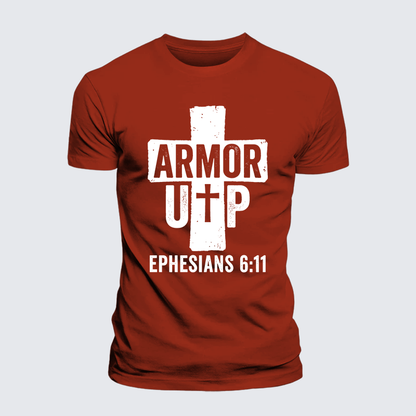 Luxe Mercerized Cotton Tee - Armor Up