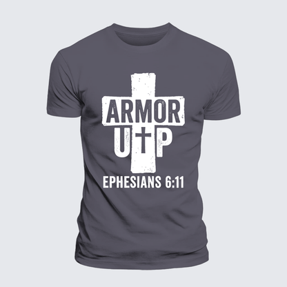 Luxe Mercerized Cotton Tee - Armor Up