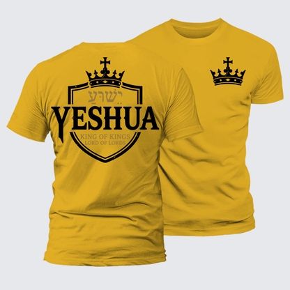 Luxe Mercerized Cotton Tee - Yeshua King & Lord