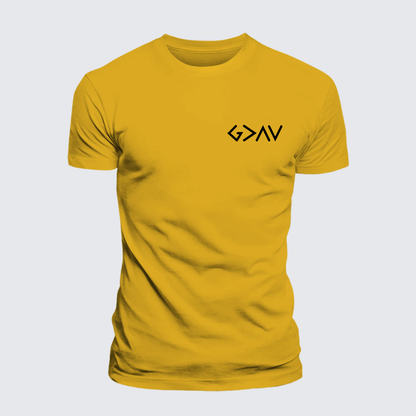 Luxe Mercerized Cotton Tee - God Is Greater Than The Highs And Lows