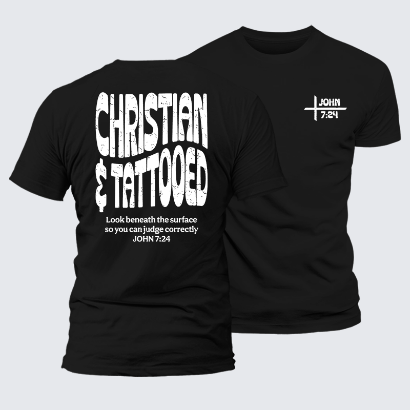 Luxe Mercerized Cotton Tee - Christian & Tattooed