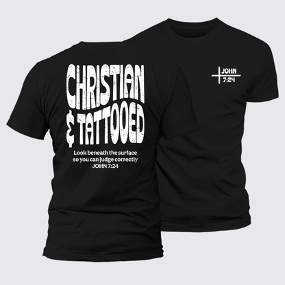 Luxe Mercerized Cotton Tee - Christian & Tattooed