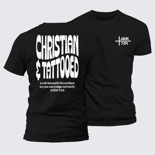 Luxe Mercerized Cotton Tee - Christian & Tattooed