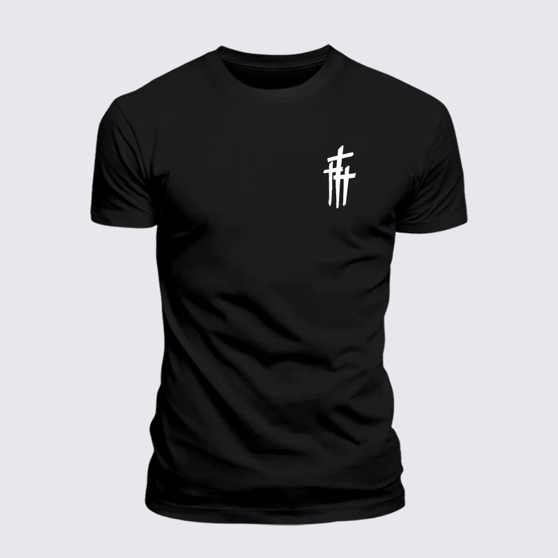 Luxe Mercerized Cotton Tee - Faith Printed