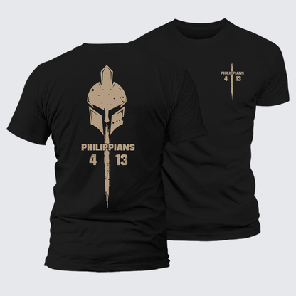 Luxe Mercerized Cotton Tee - Philippians 4:13