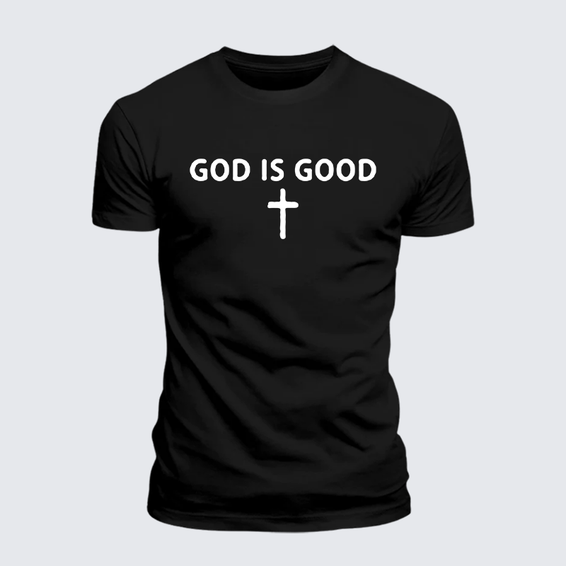 Luxe Mercerized Cotton Tee - God Is Good