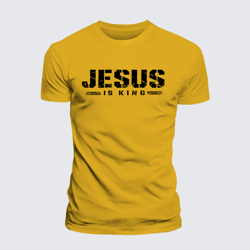 Luxe Mercerized Cotton Tee - Jesus Is King
