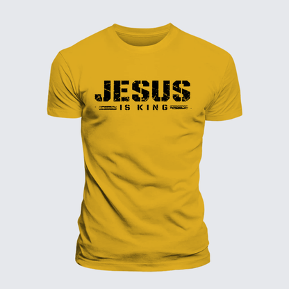 Luxe Mercerized Cotton Tee - Jesus Is King