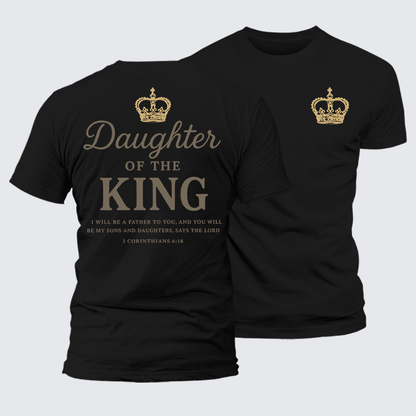 Luxe Mercerized Cotton Tee - Daughter Of The King