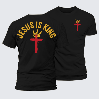 Luxe Mercerized Cotton Tee - Jesus Is King