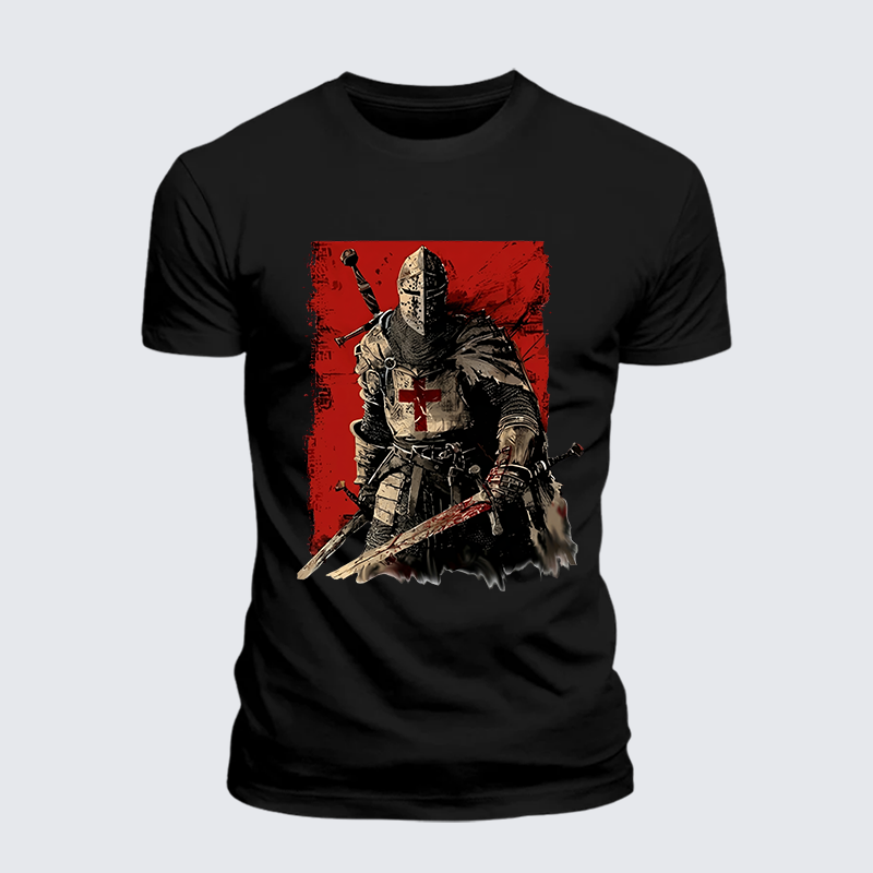Luxe Mercerized Cotton Tee - Templar Honor