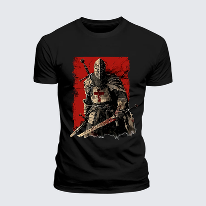 Luxe Mercerized Cotton Tee - Templar Honor