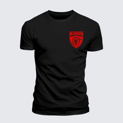 Luxe Mercerized Cotton Tee - Blessed Cross