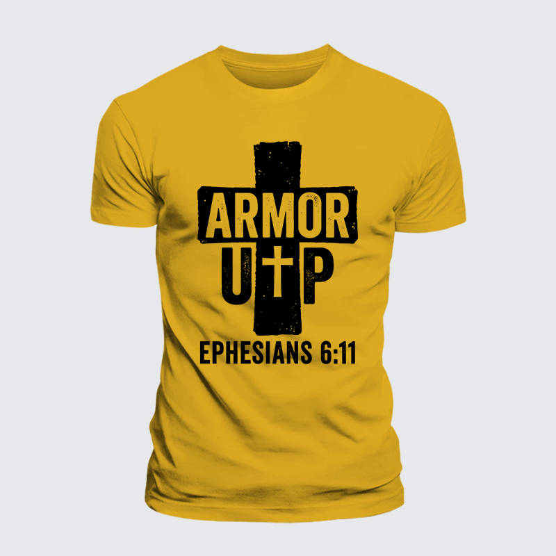 Luxe Mercerized Cotton Tee - Armor Up
