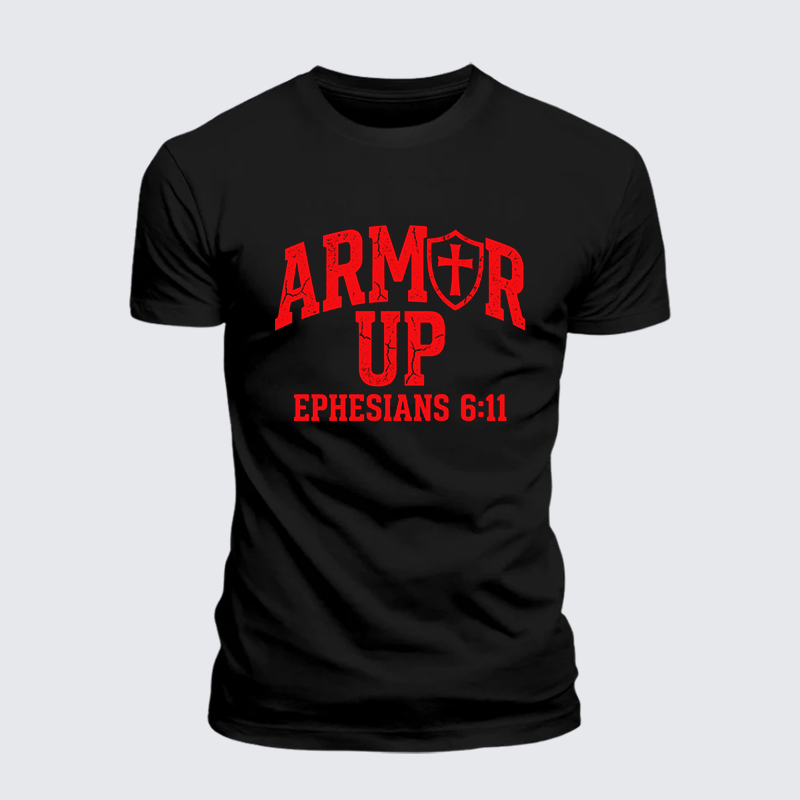 Luxe Mercerized Cotton Tee - Armor Up