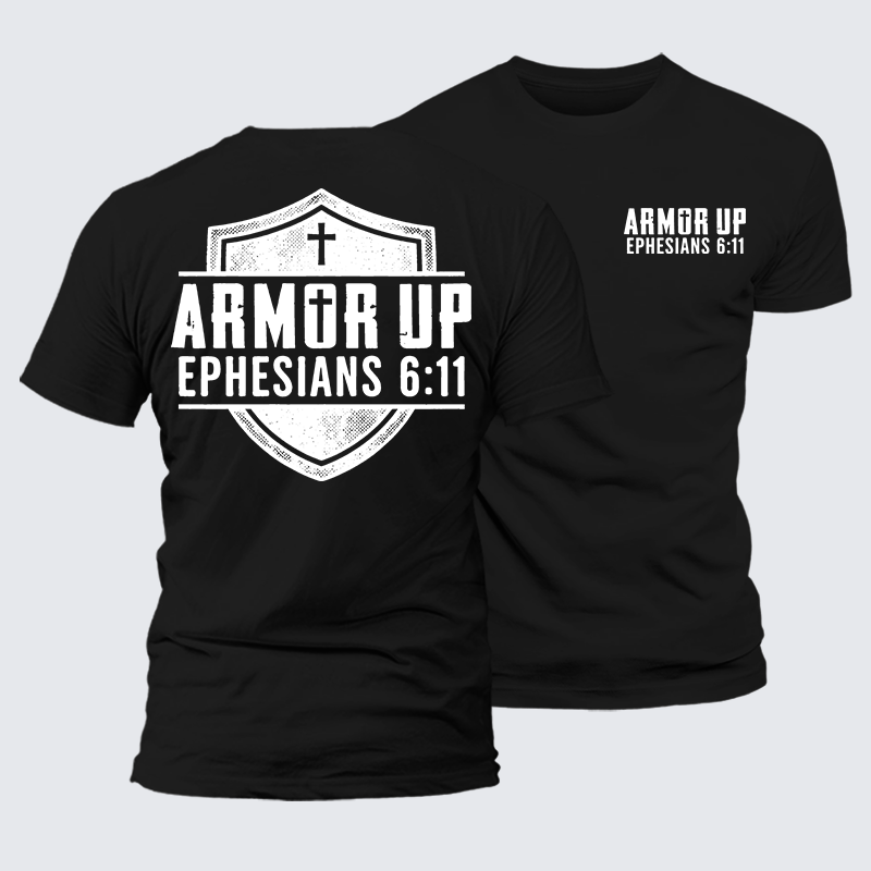 Luxe Mercerized Cotton Tee - Armor Up