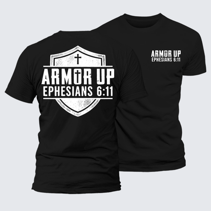 Luxe Mercerized Cotton Tee - Armor Up