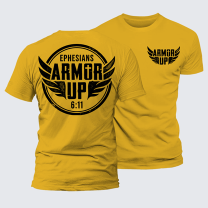 Luxe Mercerized Cotton Tee - Armor Up