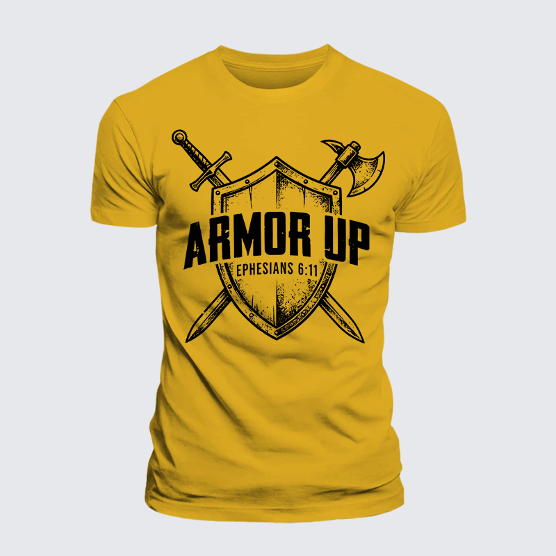 Luxe Mercerized Cotton Tee - Armor Up