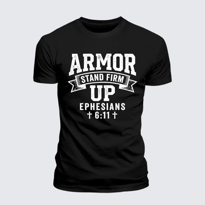 Luxe Mercerized Cotton Tee - Armor Up