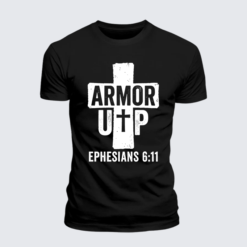 Luxe Mercerized Cotton Tee - Armor Up