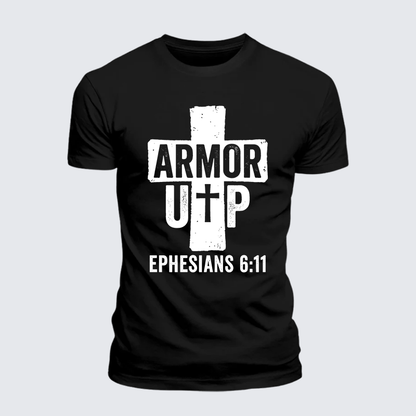 Luxe Mercerized Cotton Tee - Armor Up