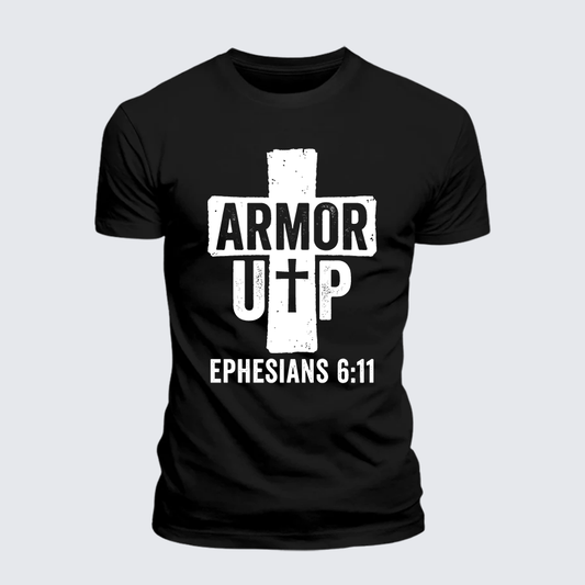 Luxe Mercerized Cotton Tee - Armor Up
