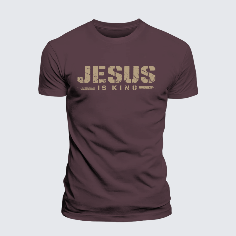 Luxe Mercerized Cotton Tee - Jesus Is King