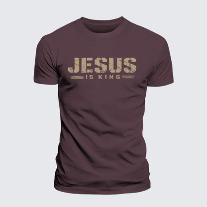 Luxe Mercerized Cotton Tee - Jesus Is King