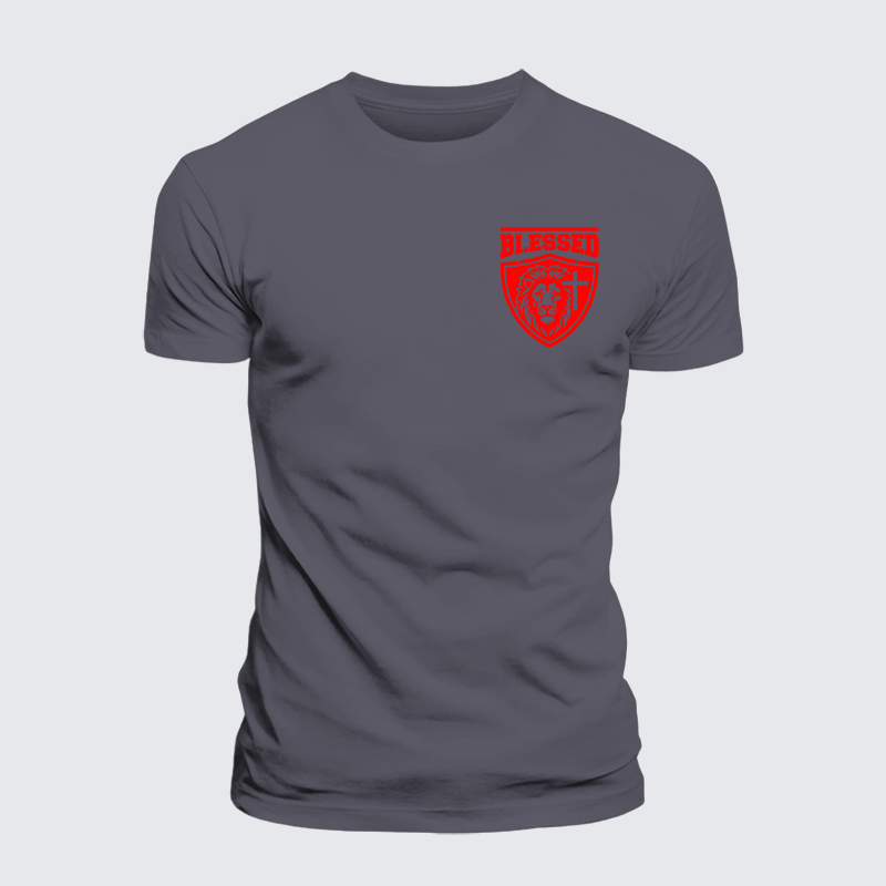Luxe Mercerized Cotton Tee - Blessed Cross