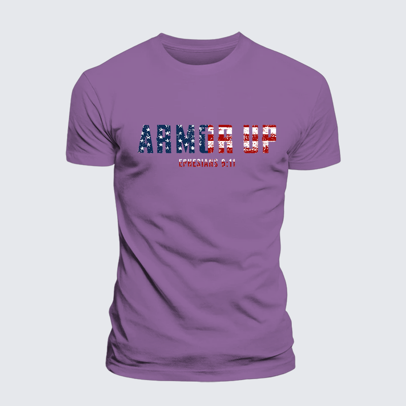 Luxe Mercerized Cotton Tee - Armor Up