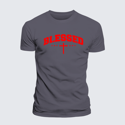 Luxe Mercerized Cotton Tee - Blessed Cross