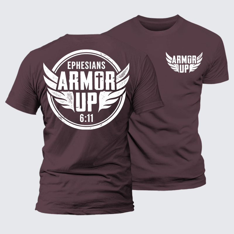 Luxe Mercerized Cotton Tee - Armor Up