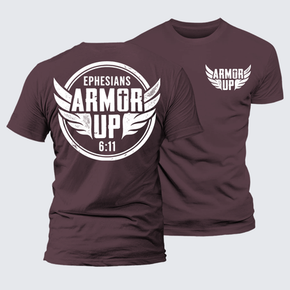 Luxe Mercerized Cotton Tee - Armor Up