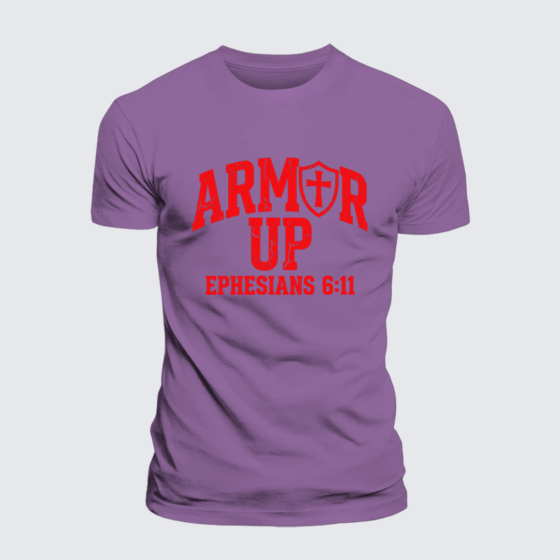 Luxe Mercerized Cotton Tee - Armor Up