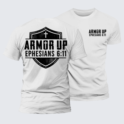 Luxe Mercerized Cotton Tee - Armor Up