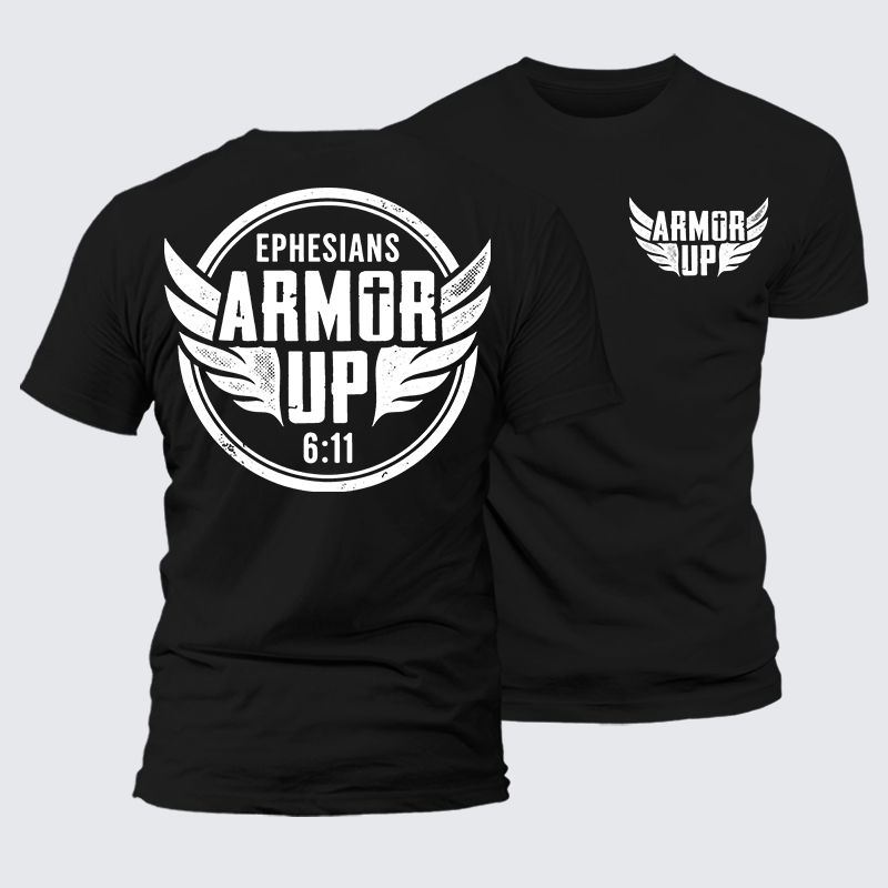 Luxe Mercerized Cotton Tee - Armor Up