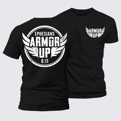 Luxe Mercerized Cotton Tee - Armor Up