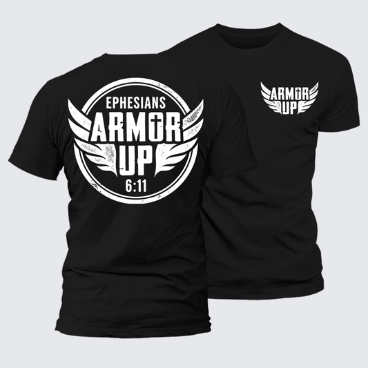 Luxe Mercerized Cotton Tee - Armor Up