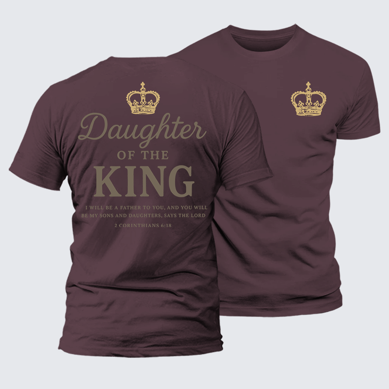 Luxe Mercerized Cotton Tee - Daughter Of The King