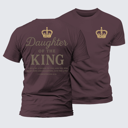 Luxe Mercerized Cotton Tee - Daughter Of The King