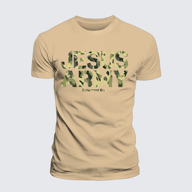 Luxe Mercerized Cotton Tee - Jesus Army