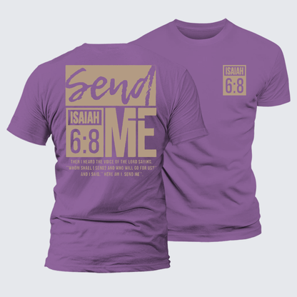 Luxe Mercerized Cotton Tee - Send Me