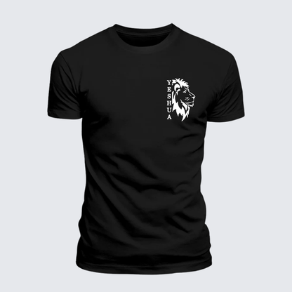 Luxe Mercerized Cotton Tee - Yeshua Lion