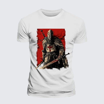 Luxe Mercerized Cotton Tee - Templar Honor